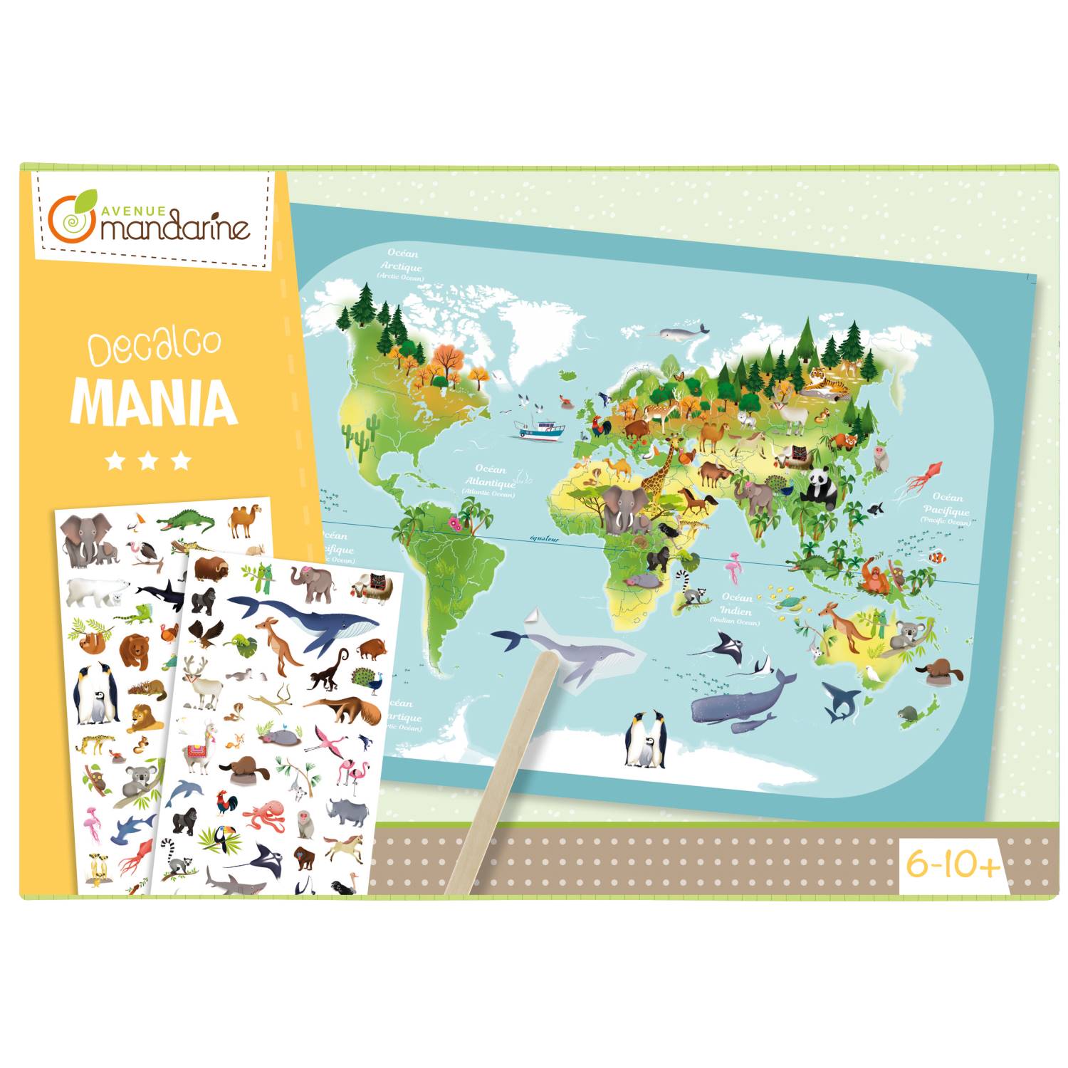 Set creatie Avenue Mandarine - Decalco, Mania