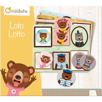 Joc de inteligenta Avenue Mandarine - Lotto, Family portraits Joc de inteligenta Avenue Mandarine - Lotto, Family portraits