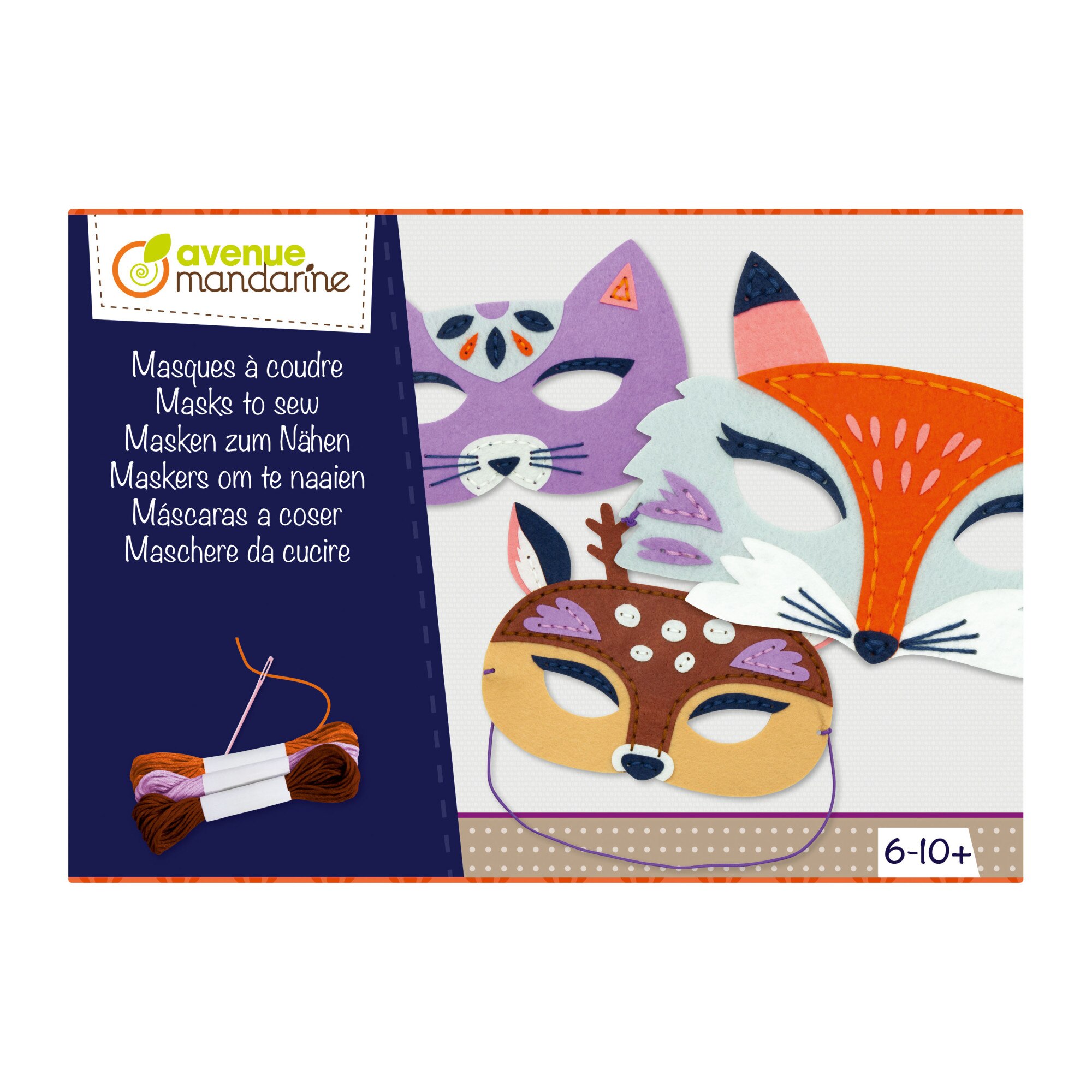 Set creatie Avenue Mandarine - Masks to sew