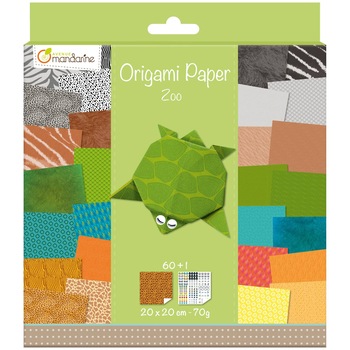 Set creatie Avenue Mandarine - Origami Paper Zoo