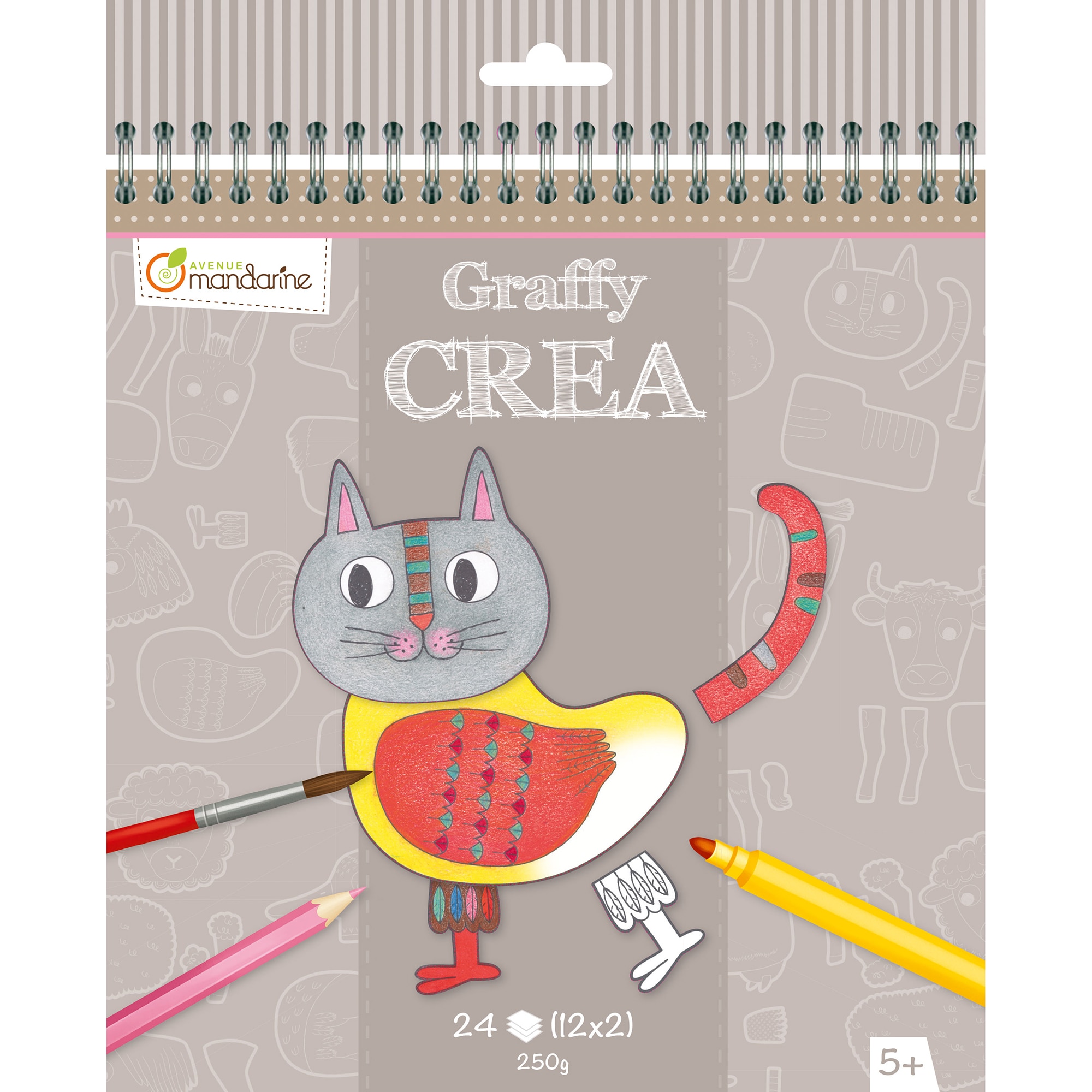 Set creatie Avenue Mandarine - Graffy Créa, Modulo