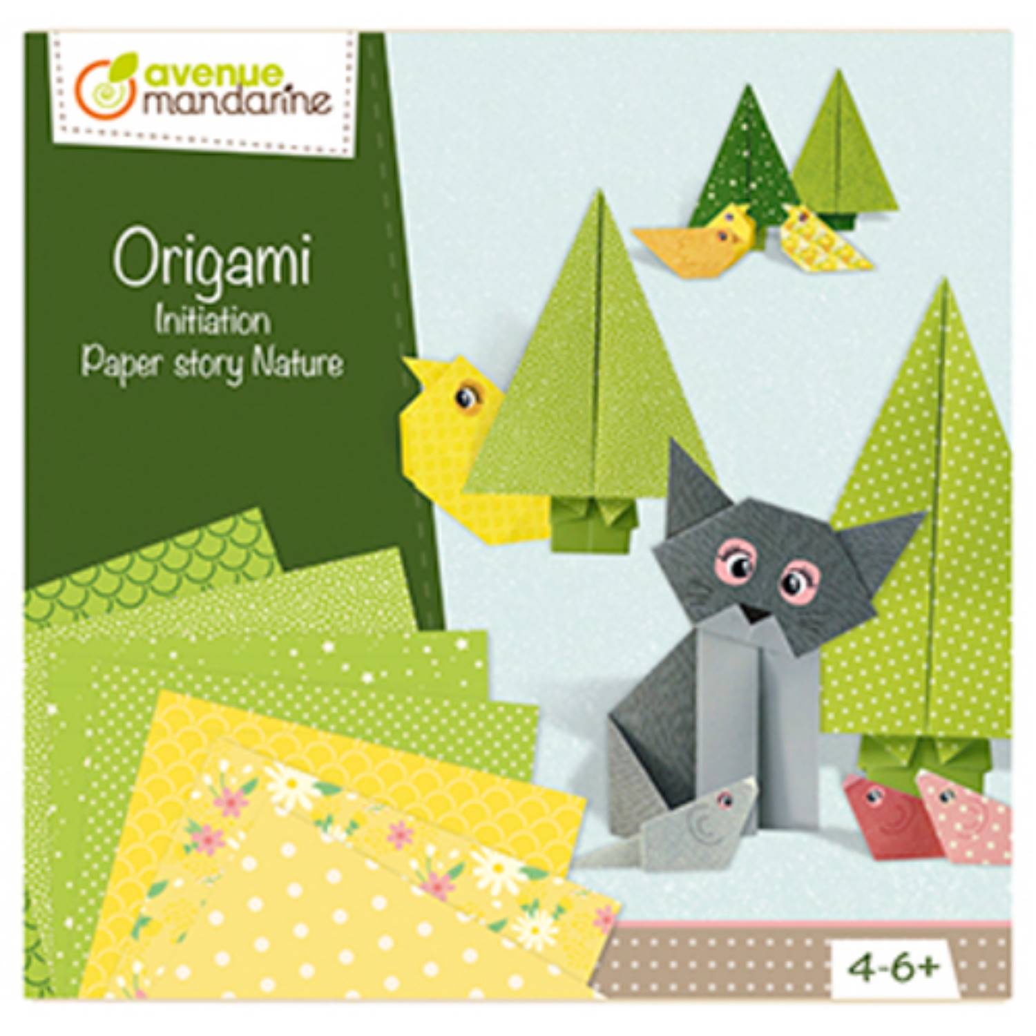 Set creatie Avenue Mandarine - Origami Initiation