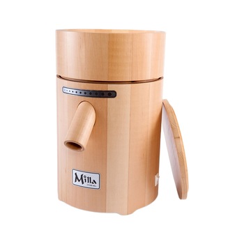 Moara pentru macinat cereale Milla Home, 370 W, Pietre de moara, 300 g/min, Carcasa din lemn, Uz casnic/bucatarie Moara pentru macinat cereale Milla Home, 370 W, Pietre de moara, 300 g/min, Carcasa din lemn, Uz casnic/bucatarie