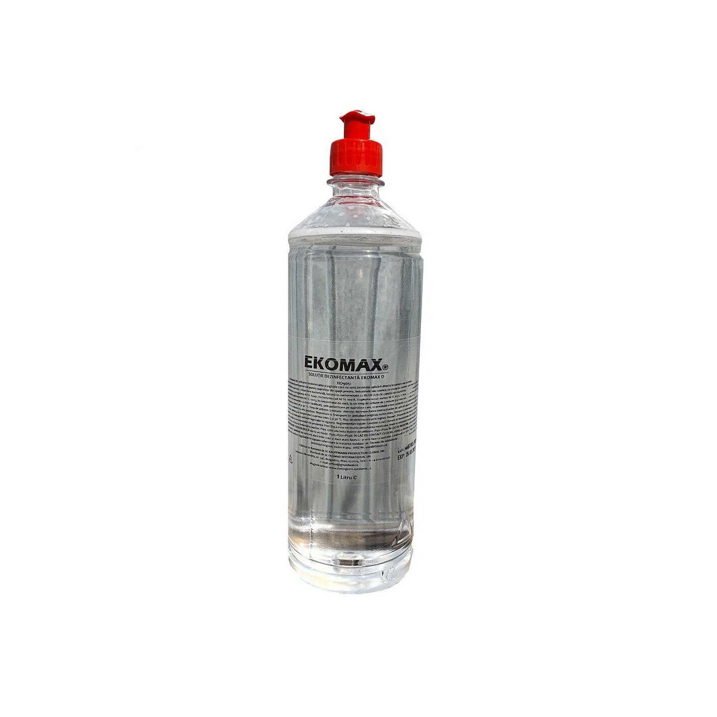 Solutie Dezinfectanta Profesionala Ekomax 1L cu Pulverizator