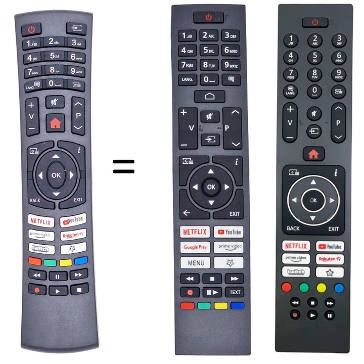 Telecomanda TV/LED Pentru TOSHIBA, HITACHI, JVC, FINLUX, 4590