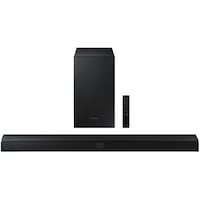 Soundbar Samsung HW-T550, 2.1 Canale, 320W, Wireless Subwoofer, Bluetooth, Negru