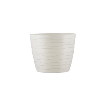 Ghiveci Teo diametru 15 cm, crem Ghiveci Teo diametru 15 cm, crem