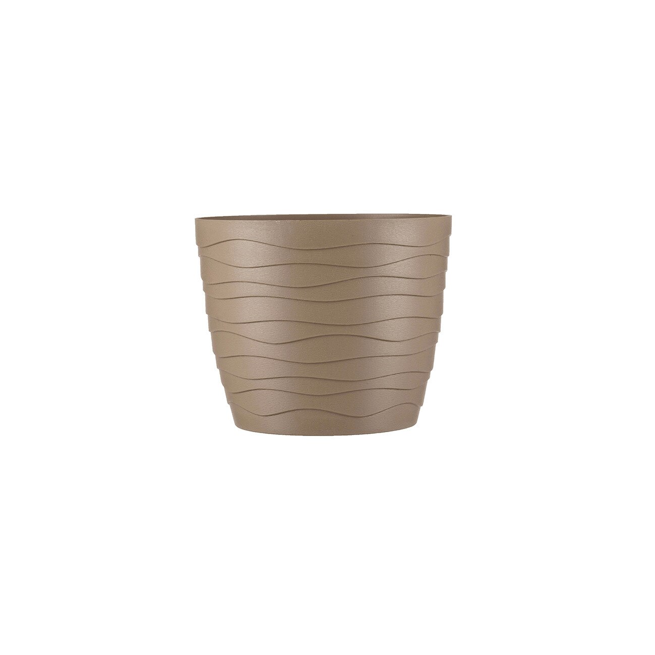 Ghiveci Teo diametru 13 cm, bej