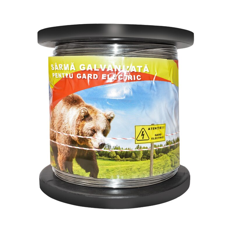 Sarma galvanizata pentru gard electric 1,6mm x 500m Breckner Germany