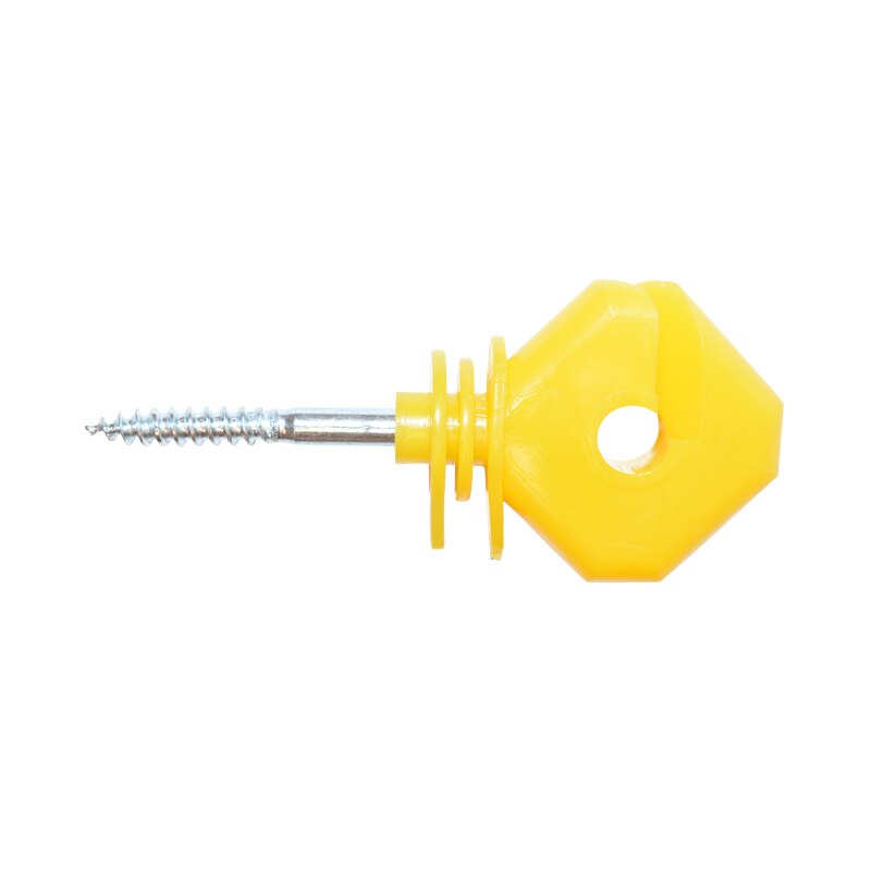 Izolator tip romb galben pentru gard electric Breckner Germany