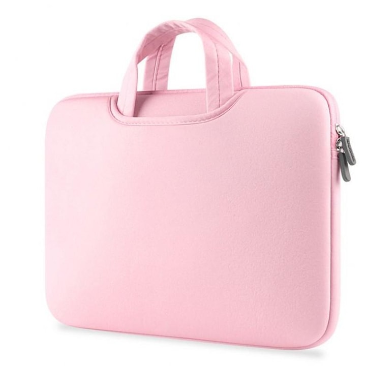 Tech-Protect Airbag laptop táska, univerzális, 15/16 hüvelykes laptophoz, rózsaszín