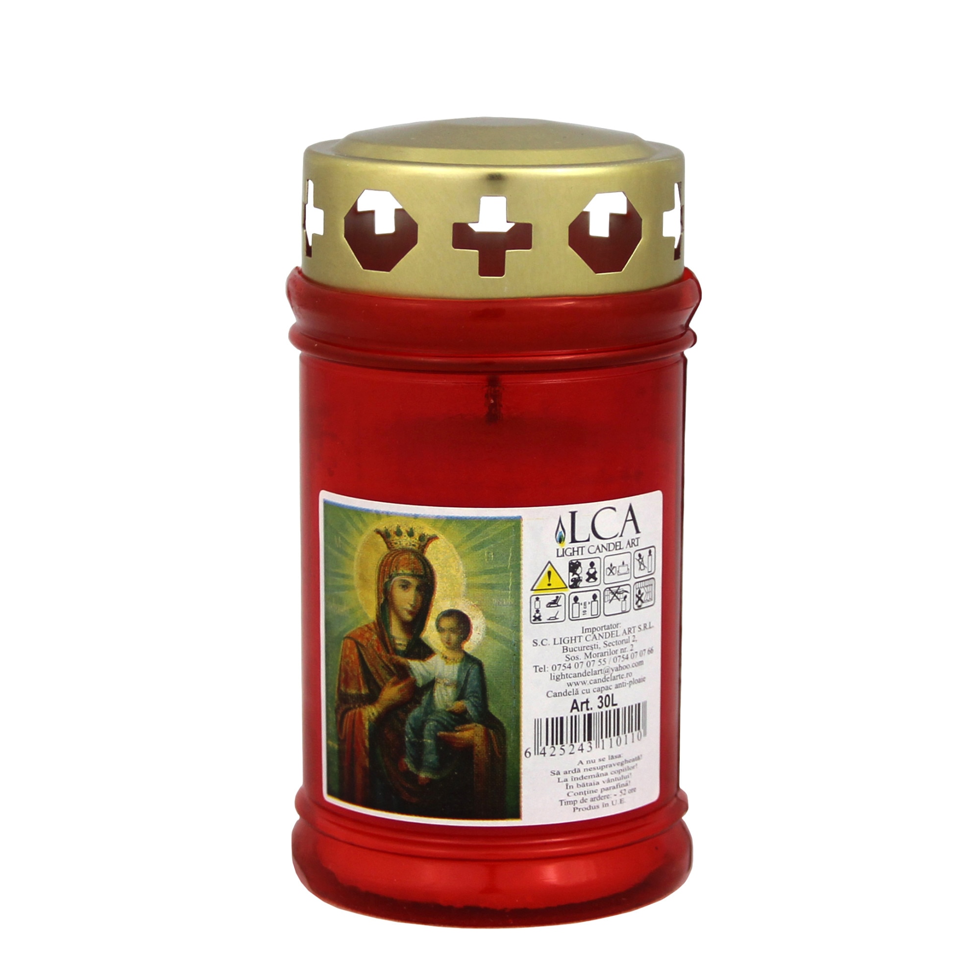 Candela Italia cu capac - 30 L