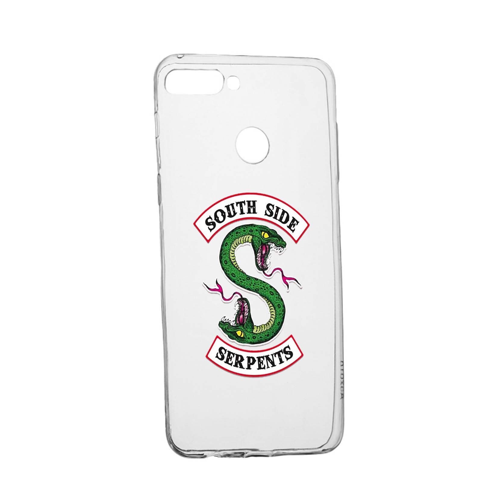 Husa de protectie Riverdale - South Side Serpents, Movie, pentru Xiaomi Redmi 6, rezistenta la uzura, anti-alunecare, din silicon Premium, 605