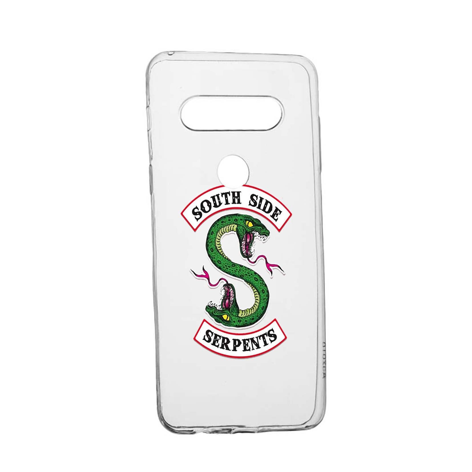 Husa de protectie Riverdale - South Side Serpents, Movie, pentru LG K50 / Q60, rezistenta la uzura, anti-alunecare, din silicon Premium, 605