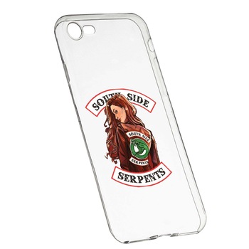 Husa de protectie Riverdale - South Side Serpents, Movie, pentru HTC Desire 12, rezistenta la uzura, anti-alunecare, din silicon Premium, 606 Husa de protectie Riverdale - South Side Serpents, Movie, pentru HTC Desire 12, rezistenta la uzura, anti-alunecare, din silicon Premium, 606