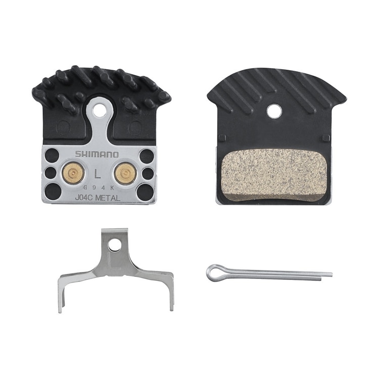Placute De Frana Shimano J04C Metal si Arc/Aripioare De Racire
