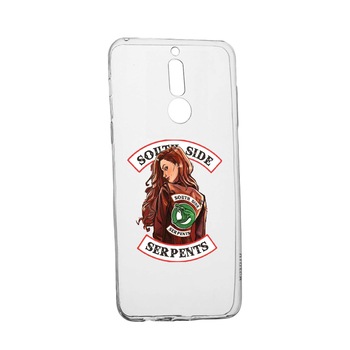 Husa de protectie Riverdale - South Side Serpents, Movie, pentru LG K40 / K12 Plus, rezistenta la uzura, anti-alunecare, din silicon Premium, 606 Husa de protectie Riverdale - South Side Serpents, Movie, pentru LG K40 / K12 Plus, rezistenta la uzura, anti-alunecare, din silicon Premium, 606