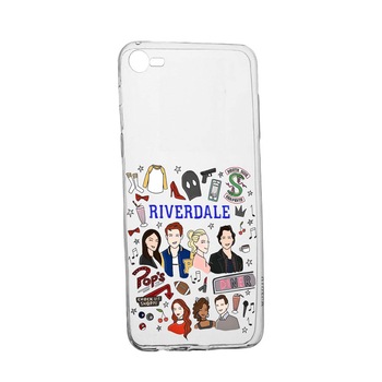 Husa de protectie Riverdale, Movie, pentru HTC Desire 12, rezistenta la uzura, anti-alunecare, din silicon Premium, 608 Husa de protectie Riverdale, Movie, pentru HTC Desire 12, rezistenta la uzura, anti-alunecare, din silicon Premium, 608