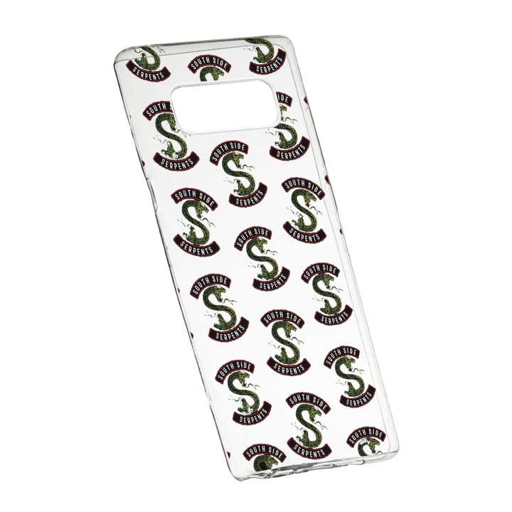 Husa de protectie Riverdale - South Side Serpents, Movie, pentru Samsung Galaxy Note 9, rezistenta la uzura, anti-alunecare, din silicon Premium, 612