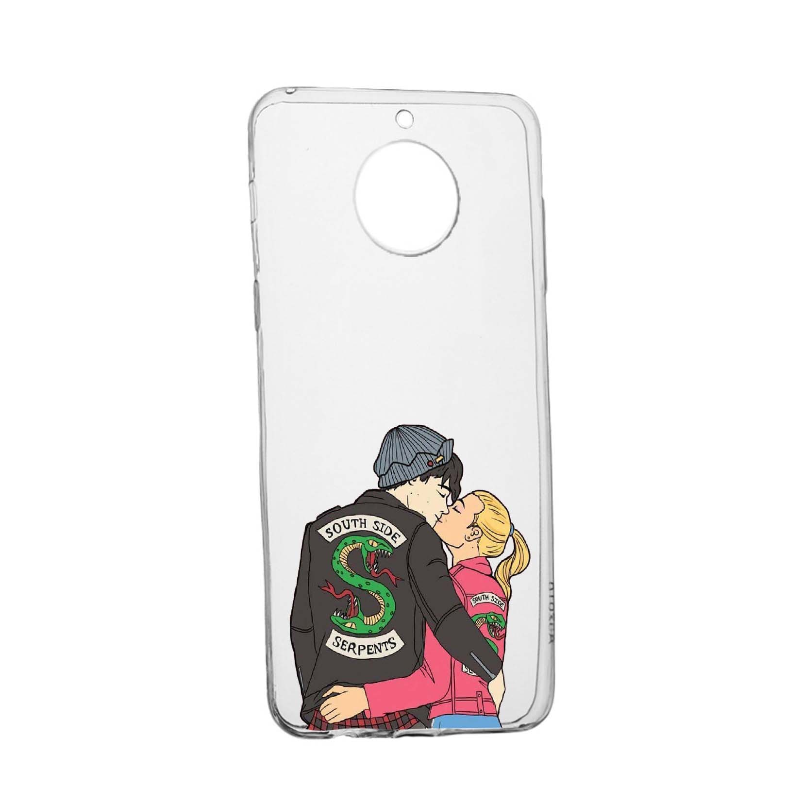 Husa de protectie Riverdale South Side Serpents, Movie, pentru Motorola MOTO G5, rezistenta la uzura, anti-alunecare, din silicon Premium, 618