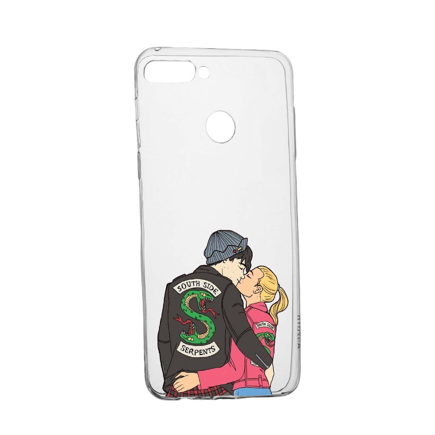 Husa de protectie Riverdale South Side Serpents, Movie, pentru Huawei Y7 Prime 2018 / Y7 2018, rezistenta la uzura, anti-alunecare, din silicon Premium, 618