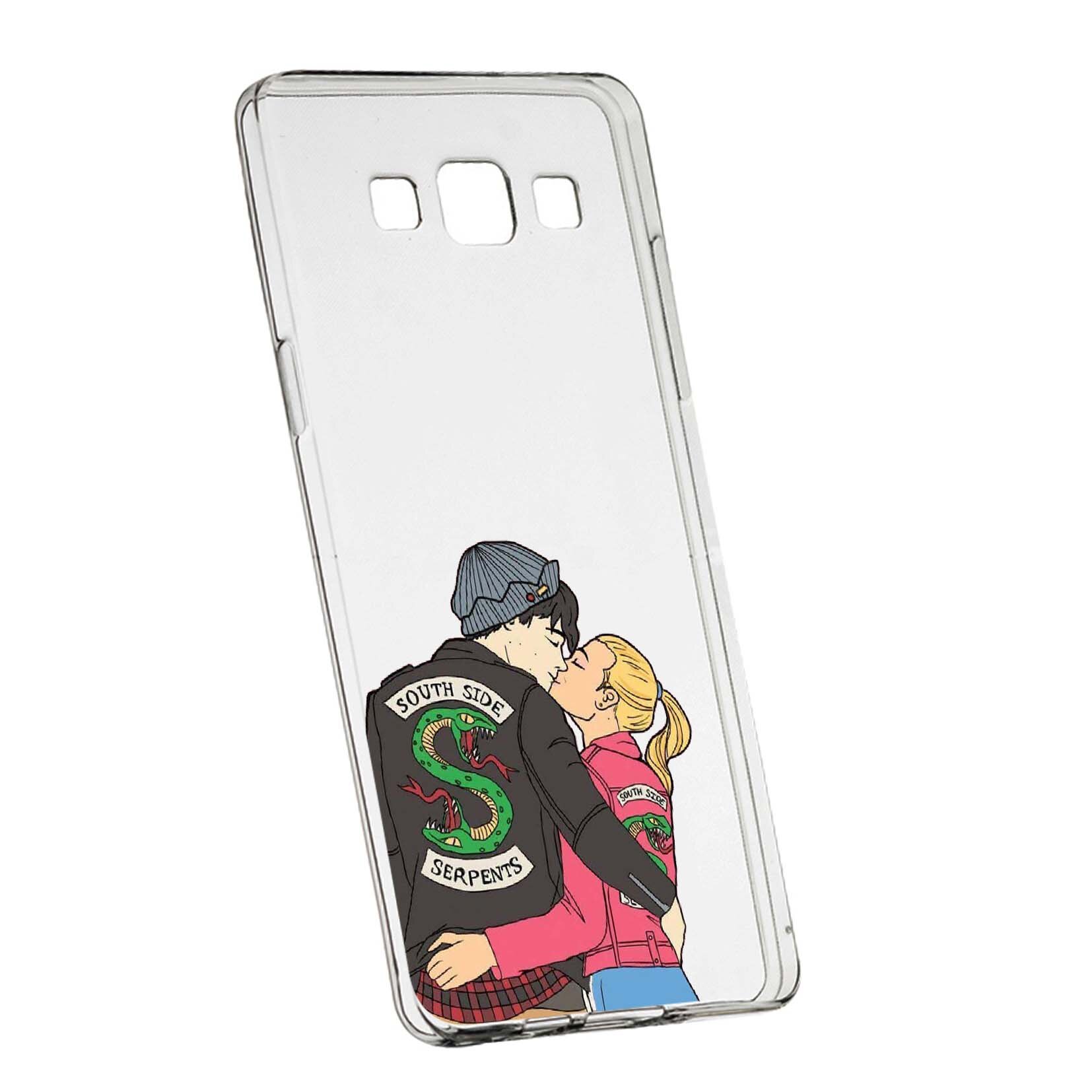 Husa de protectie Riverdale South Side Serpents, Movie, pentru Samsung Galaxy J3 2016, rezistenta la uzura, anti-alunecare, din silicon Premium, 618