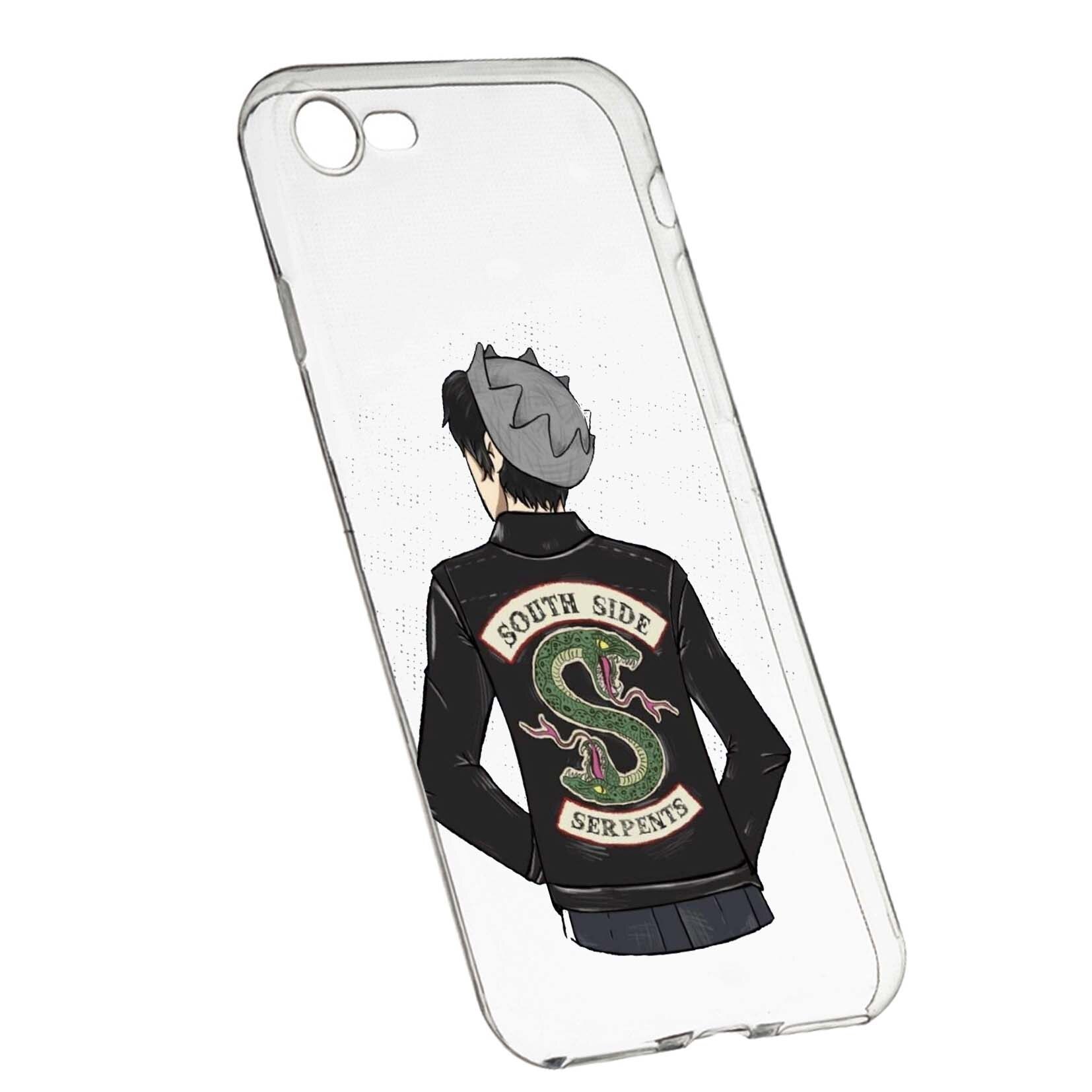 Husa de protectie Riverdale South Side Serpents, Movie, pentru HTC Desire 12, rezistenta la uzura, anti-alunecare, din silicon Premium, 619