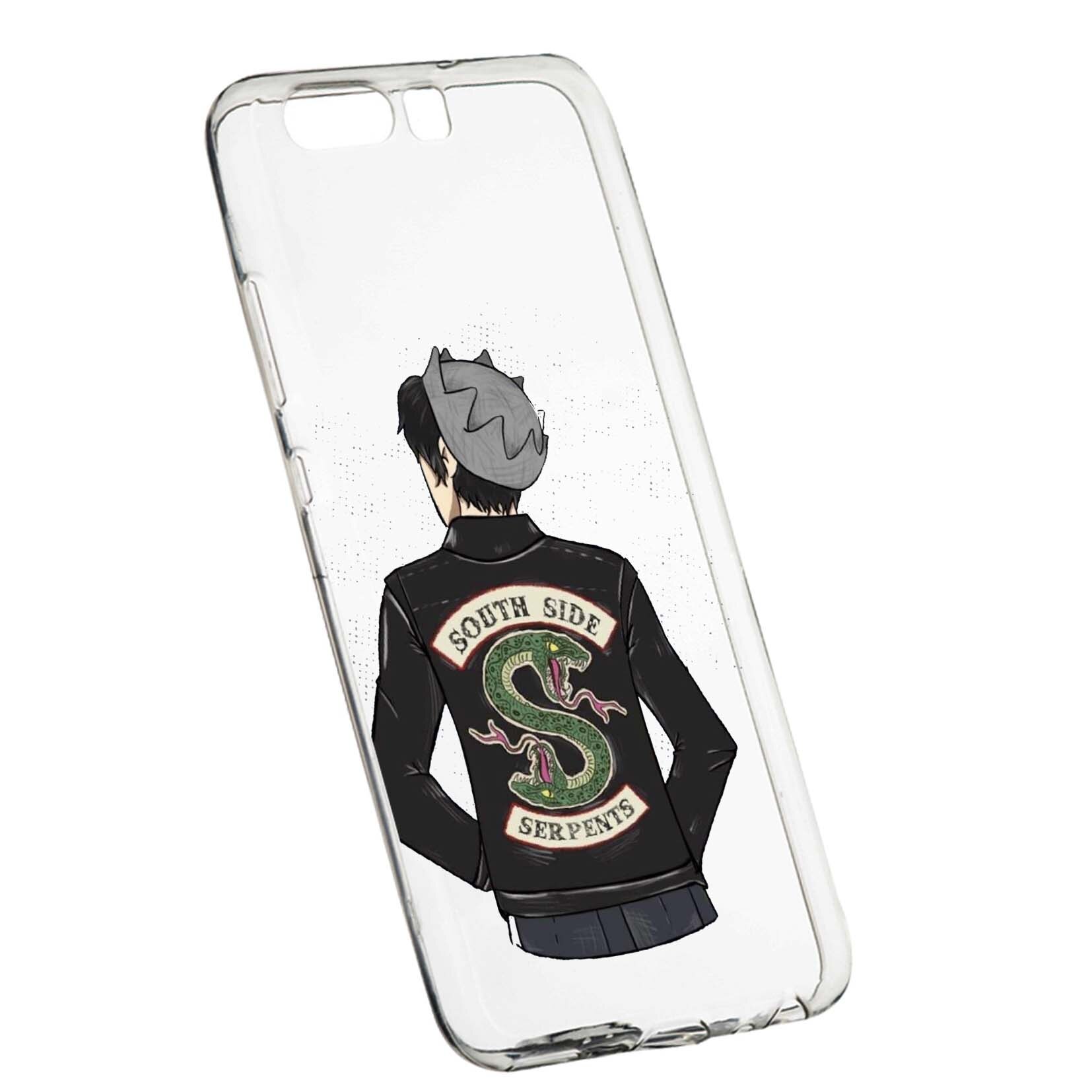 Husa de protectie Riverdale South Side Serpents, Movie, pentru Huawei Honor 9, rezistenta la uzura, anti-alunecare, din silicon Premium, 619