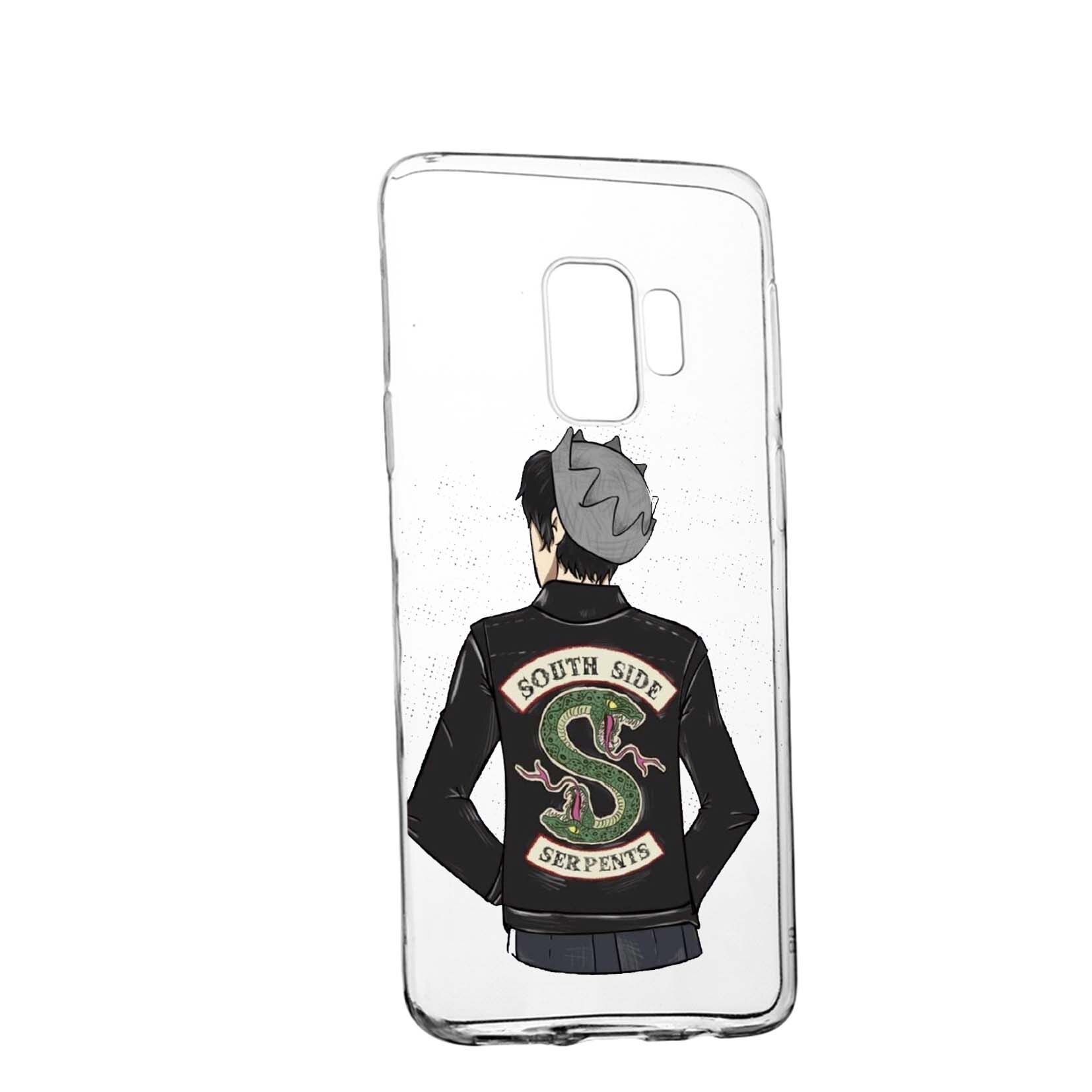 Husa de protectie Riverdale South Side Serpents, Movie, pentru Samsung Galaxy S9, rezistenta la uzura, anti-alunecare, din silicon Premium, 619