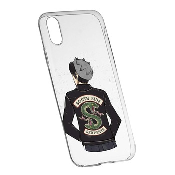 Husa de protectie Riverdale South Side Serpents, Movie, pentru Sony XA1 Plus, rezistenta la uzura, anti-alunecare, din silicon Premium, 619 Husa de protectie Riverdale South Side Serpents, Movie, pentru Sony XA1 Plus, rezistenta la uzura, anti-alunecare, din silicon Premium, 619