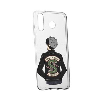 Husa de protectie Riverdale South Side Serpents, Movie, pentru Samsung Galaxy A20, rezistenta la uzura, anti-alunecare, din silicon Premium, 619 Husa de protectie Riverdale South Side Serpents, Movie, pentru Samsung Galaxy A20, rezistenta la uzura, anti-alunecare, din silicon Premium, 619
