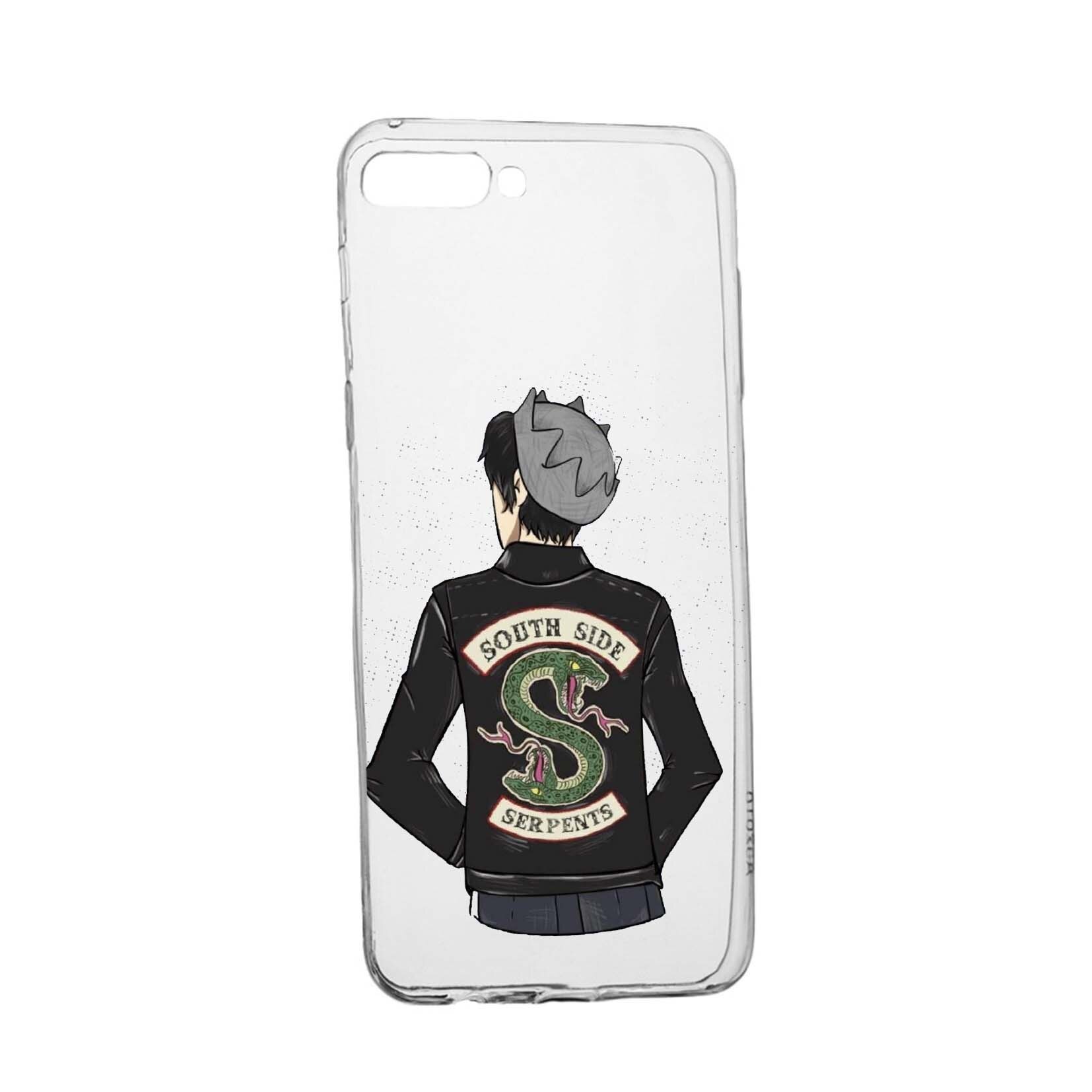 Husa de protectie Riverdale South Side Serpents, Movie, pentru Xiaomi Mi8 Pro, rezistenta la uzura, anti-alunecare, din silicon Premium, 619