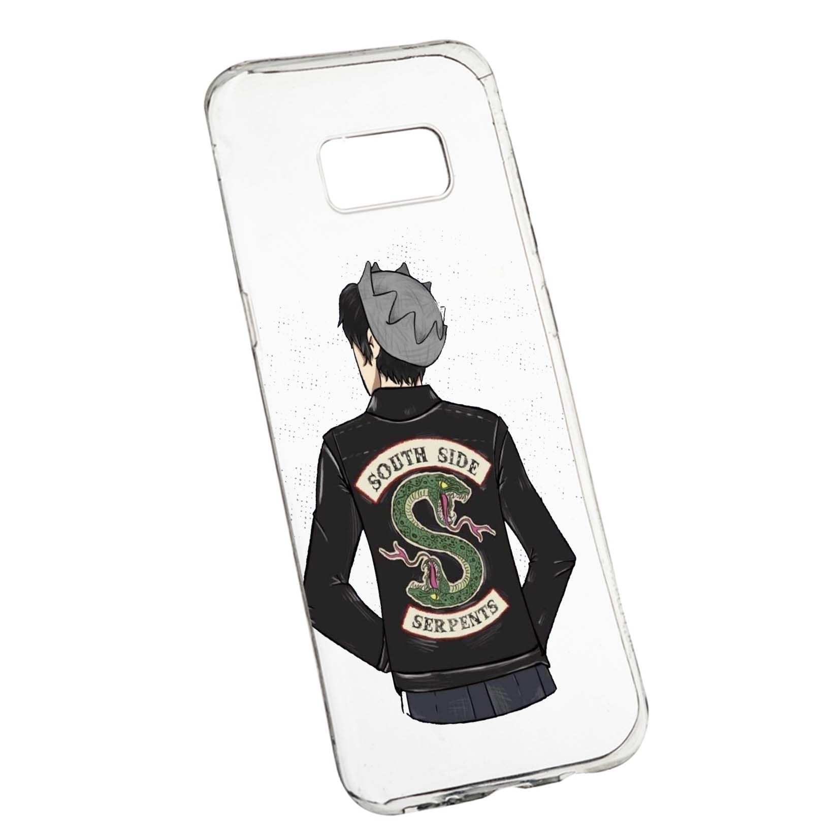 Husa de protectie Riverdale South Side Serpents, Movie, pentru Samsung Galaxy S8, rezistenta la uzura, anti-alunecare, din silicon Premium, 619