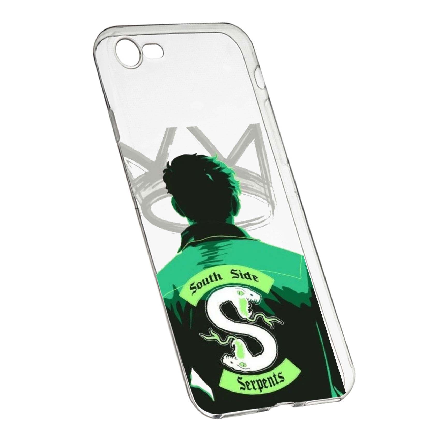 Husa de protectie Riverdale South Side Serpents, Movie, pentru HTC Desire 12, rezistenta la uzura, anti-alunecare, din silicon Premium, 620