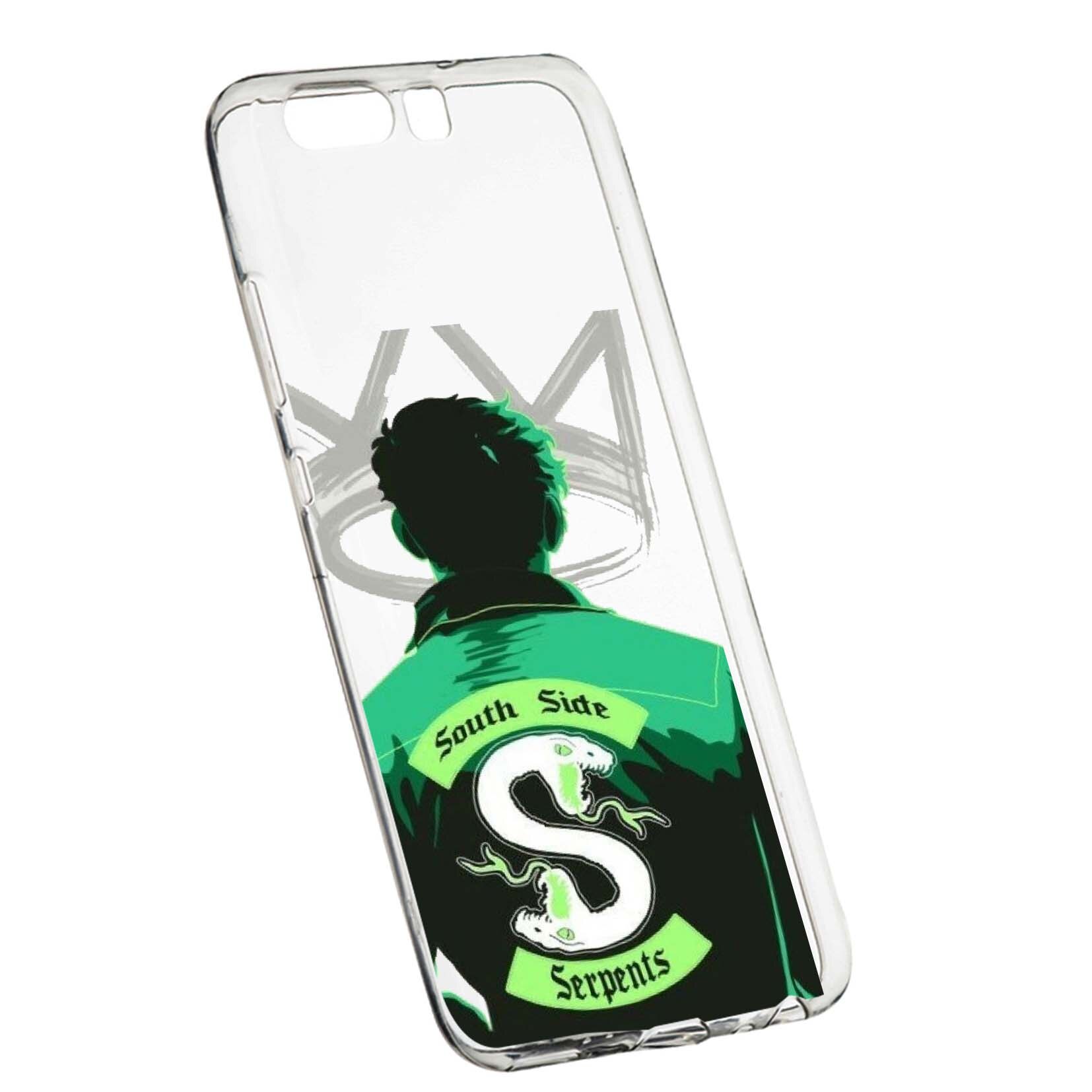Husa de protectie Riverdale South Side Serpents, Movie, pentru Huawei Y6 2018, rezistenta la uzura, anti-alunecare, din silicon Premium, 620