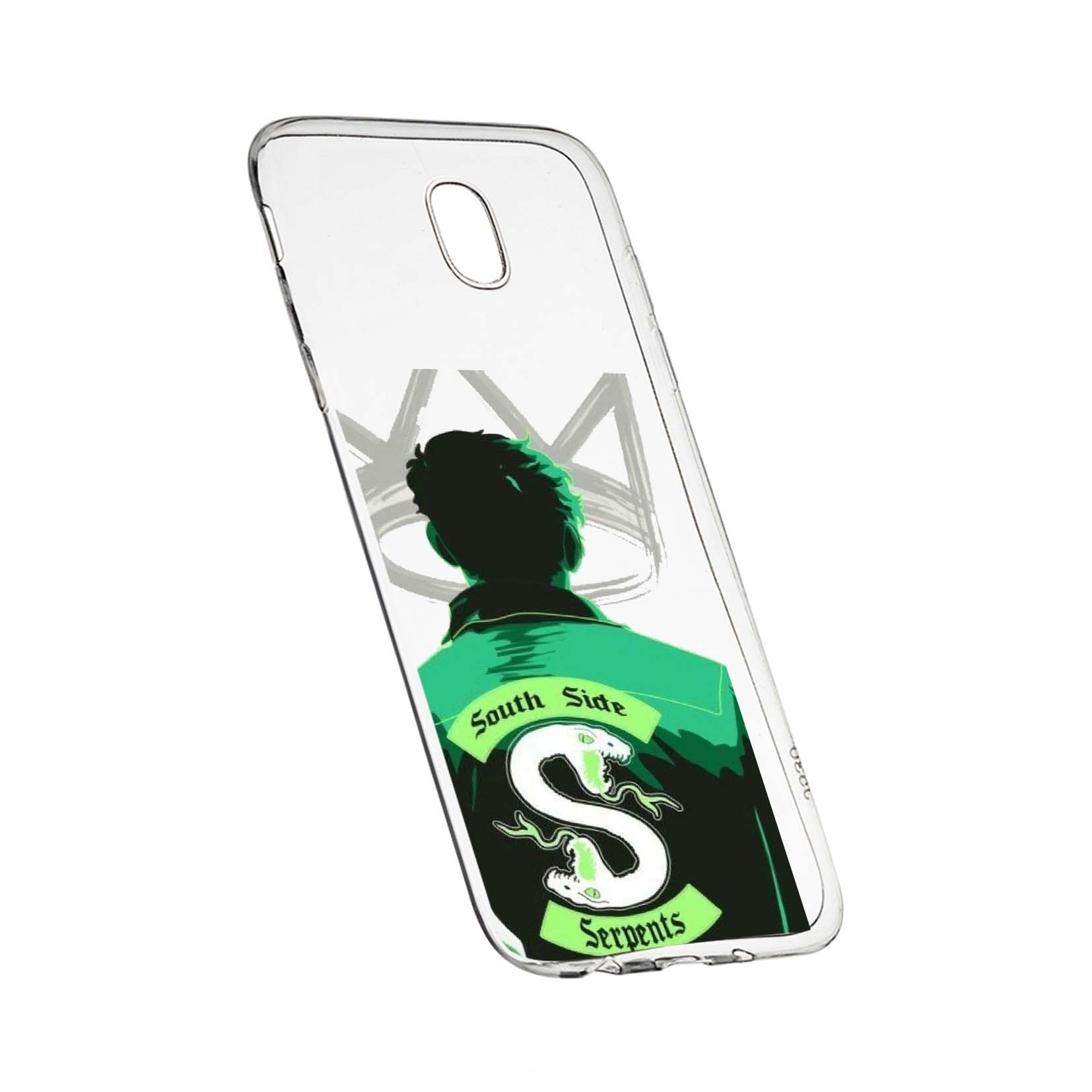Husa de protectie Riverdale South Side Serpents, Movie, pentru Samsung Galaxy J7 2017, rezistenta la uzura, anti-alunecare, din silicon Premium, 620