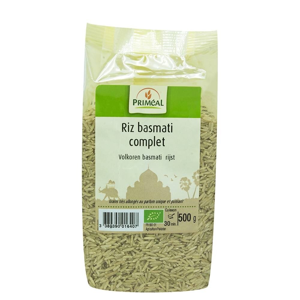 Orez Basmati bio integral,Primeal, 500g