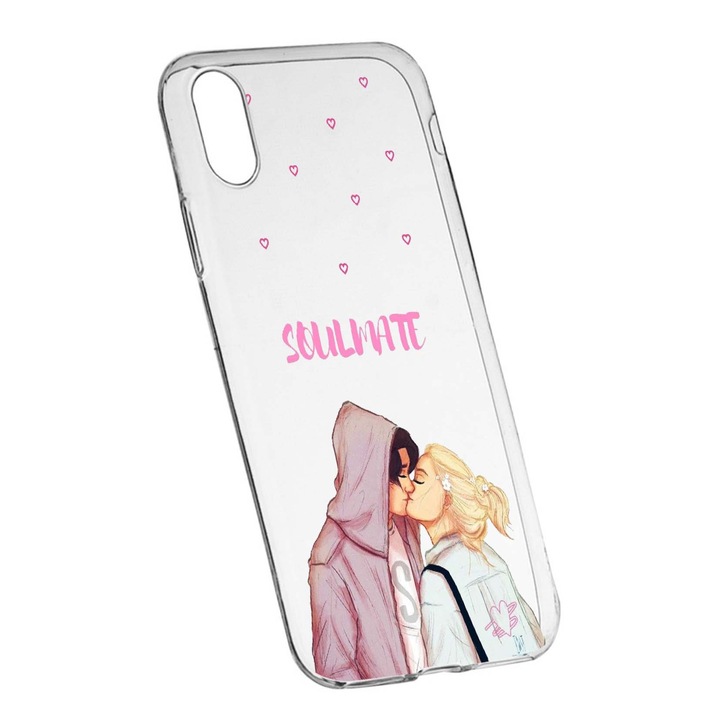 Riverdale Soulmate védőtok, Film, Apple iPhone XS Max készülékhez, kopásálló, csúszásgátló, prémium szilikonból, 626