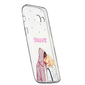 Husa de protectie Riverdale Soulmate, Movie, pentru Samsung Galaxy J4 Plus 2018, rezistenta la uzura, anti-alunecare, din silicon Premium, 626 Husa de protectie Riverdale Soulmate, Movie, pentru Samsung Galaxy J4 Plus 2018, rezistenta la uzura, anti-alunecare, din silicon Premium, 626