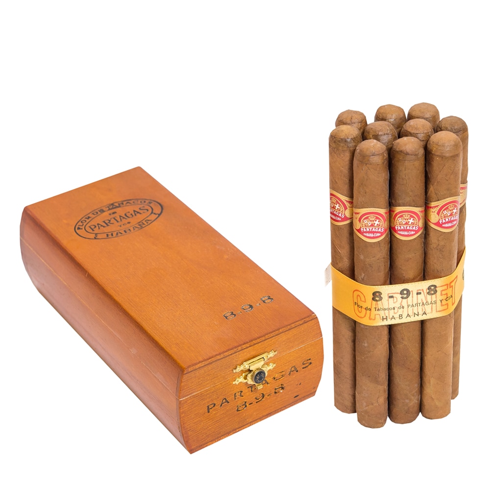 Cutie Trabucuri Partagas 8-9-8 (10 bucati/cutie)