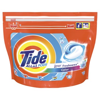 Detergent capsule Tide All in One PODS Touch Of Lenor Color, 58 spalari Detergent capsule Tide All in One PODS Touch Of Lenor Color, 58 spalari