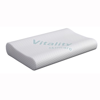 Perna iSleep VitalCare , 100% Memory Foam HD®, husa Vitality tratata antialergic imbogatita cu cplx, Vitamine A-E-F, 69x41x11 cm Perna iSleep VitalCare , 100% Memory Foam HD®, husa Vitality tratata antialergic imbogatita cu cplx, Vitamine A-E-F, 69x41x11 cm