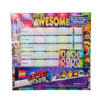 Tabla cu graficul de recompense de la Lego Movie Tabla cu graficul de recompense de la Lego Movie