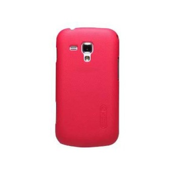 Husa + Folie Samsung Galaxy S Duos Nillkin Super Frosted (S7562) - Rosu Husa + Folie Samsung Galaxy S Duos Nillkin Super Frosted (S7562) - Rosu