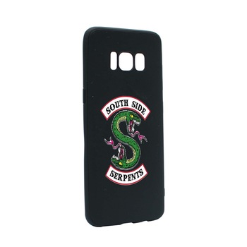 Husa de protectie Riverdale - South Side Serpents, Movie, pentru Samsung Galaxy S8, rezistenta la uzura, anti-alunecare, din silicon Premium, B605 Husa de protectie Riverdale - South Side Serpents, Movie, pentru Samsung Galaxy S8, rezistenta la uzura, anti-alunecare, din silicon Premium, B605