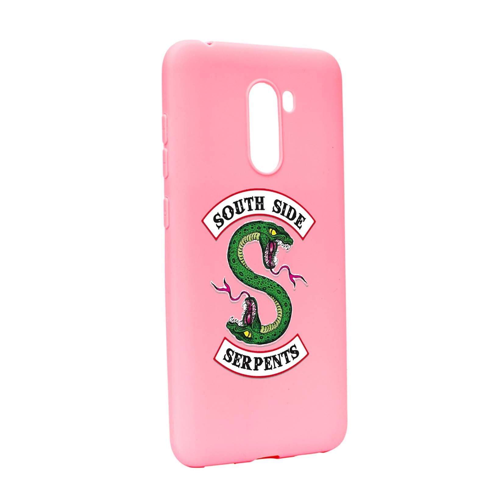 Husa de protectie Riverdale - South Side Serpents, Movie, pentru Xiaomi PocoPhone F1, rezistenta la uzura, anti-alunecare, din silicon Premium, P605