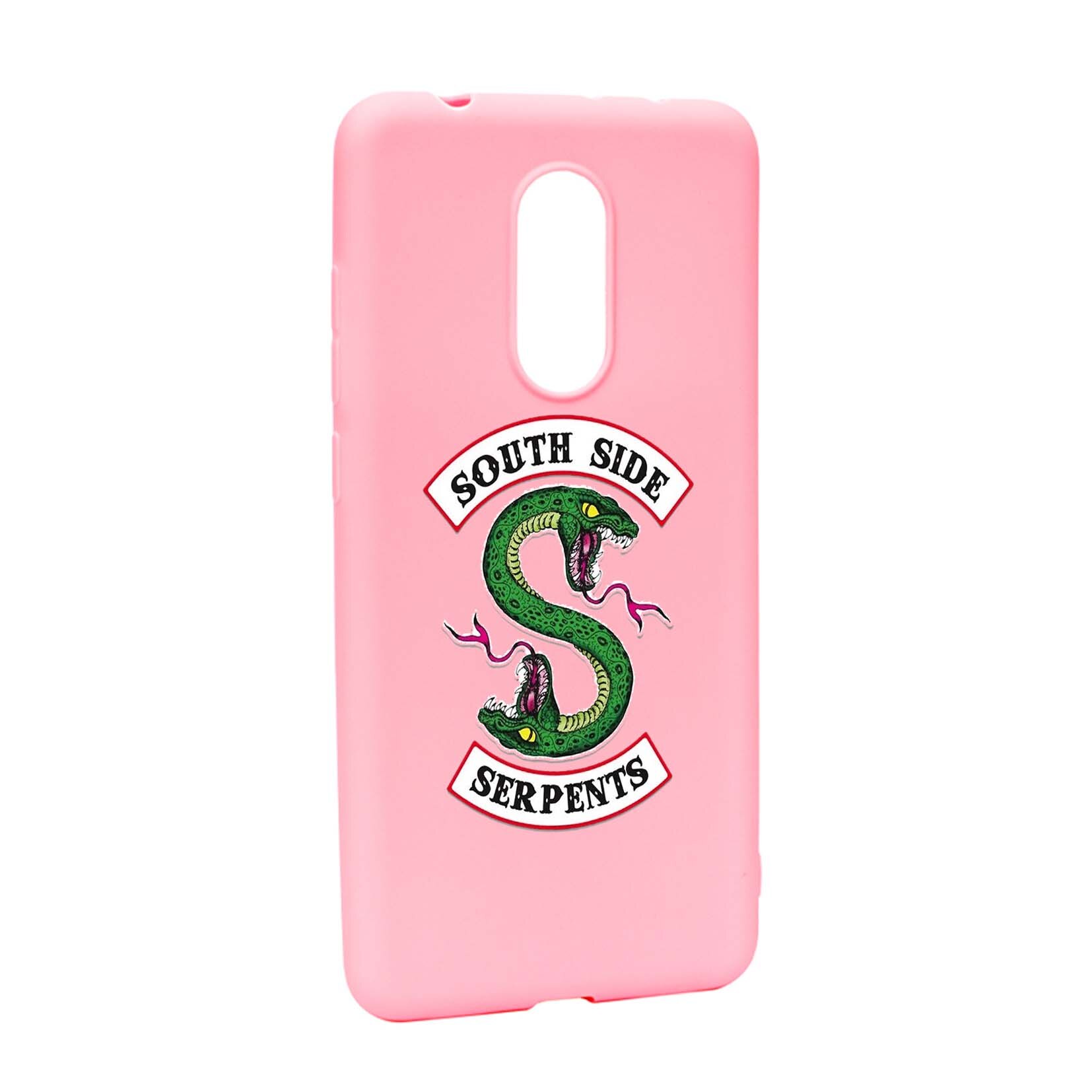 Husa de protectie Riverdale - South Side Serpents, Movie, pentru Xiaomi Redmi 5, rezistenta la uzura, anti-alunecare, din silicon Premium, P605