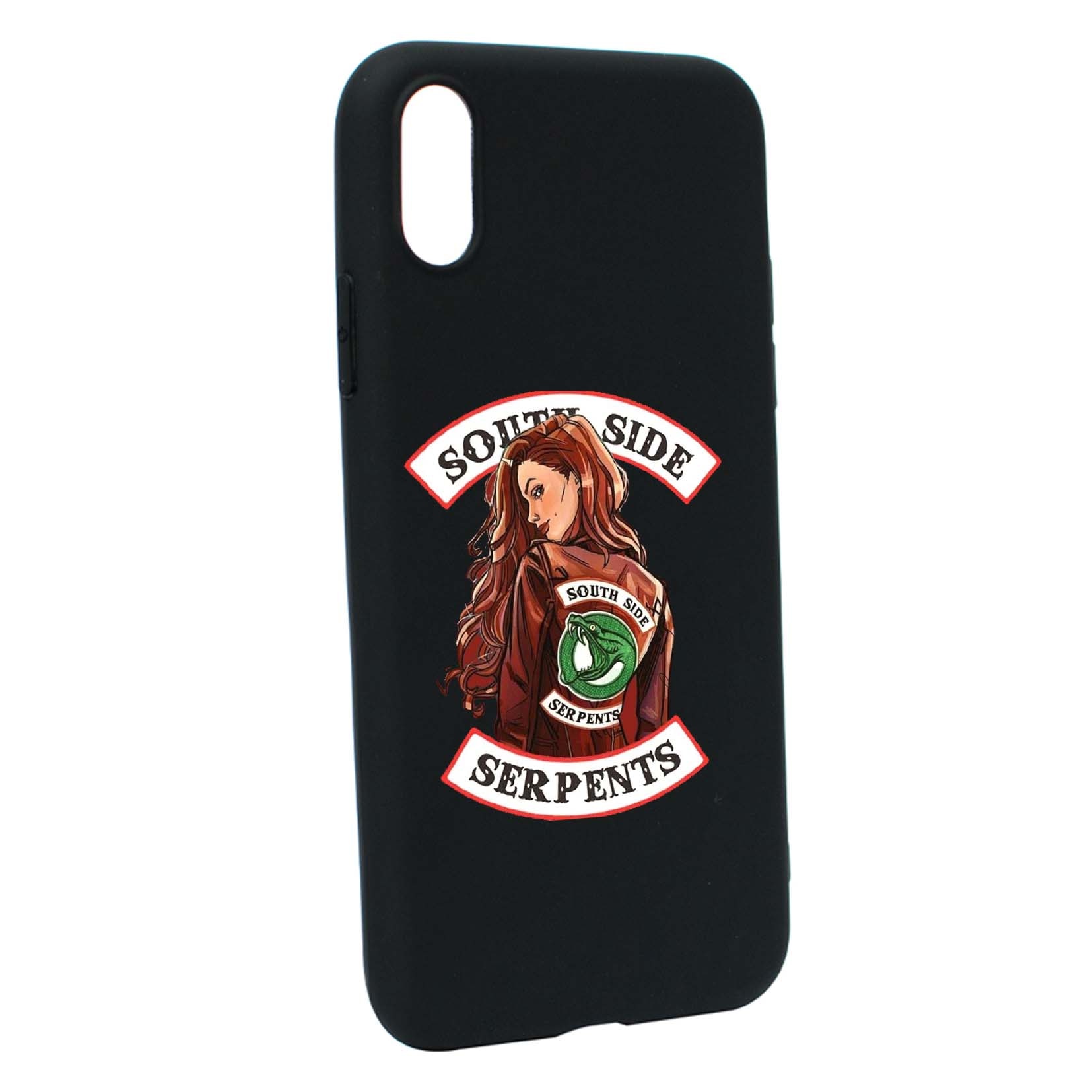 Husa de protectie Riverdale - South Side Serpents, Movie, pentru Apple iPhone XS Max, rezistenta la uzura, anti-alunecare, din silicon Premium, B606