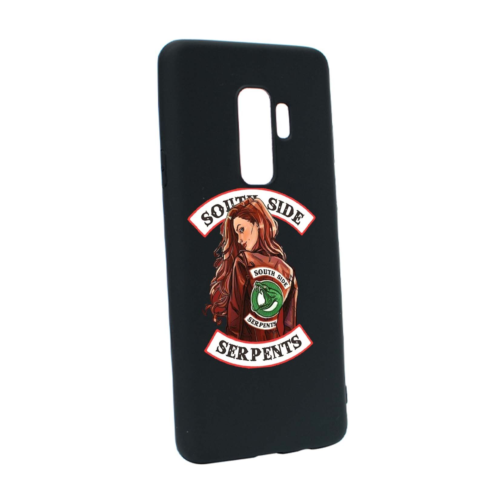 Husa de protectie Riverdale - South Side Serpents, Movie, pentru Samsung Galaxy S9, rezistenta la uzura, anti-alunecare, din silicon Premium, B606