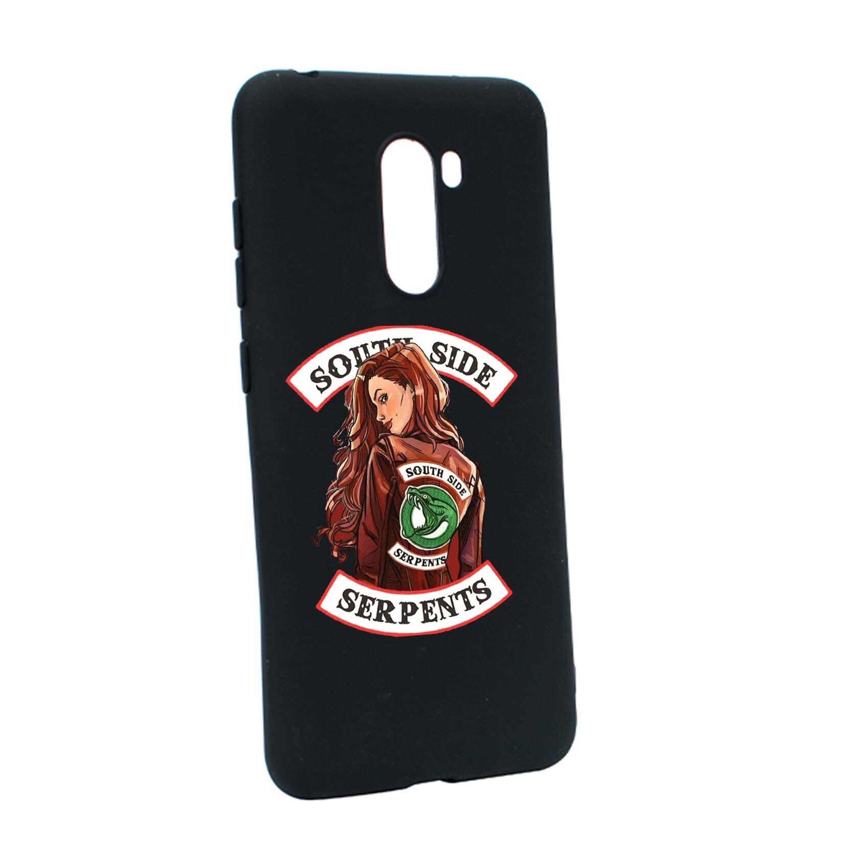 Husa de protectie Riverdale - South Side Serpents, Movie, pentru Xiaomi PocoPhone F1, rezistenta la uzura, anti-alunecare, din silicon Premium, B606